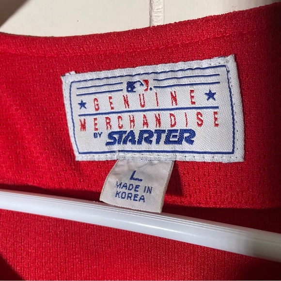 Vintage 1998 Starter St. Louis Cardinals Button Up Shirt - Picture 4 of 7